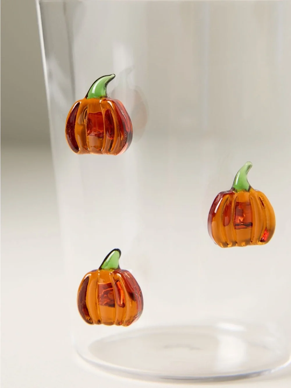 Anthropologie Icon Pumpkin Glass
